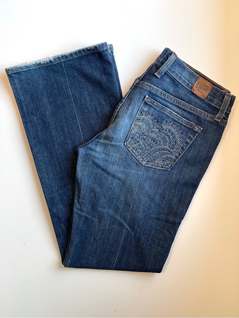 Lucky Brand Henna Sweet N Low Bootcut Jeans - Ol' Linx Dark Wash - Size 8 | 29 S